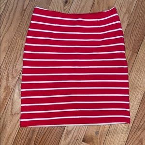 Banana Republic Stripe Mini Skirt